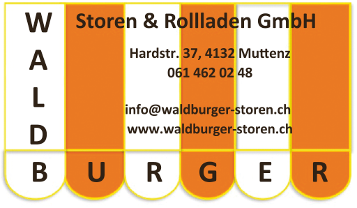 Logo - Waldburger Storen &
Rollladen GmbH
