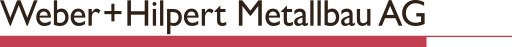 Logo - Weber + Hilpert Metallbau AG