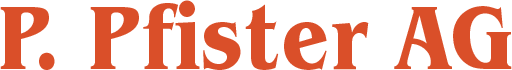 Logo - P. Pfister AG