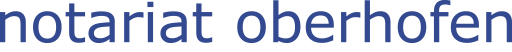 Logo - Notariat Oberhofen