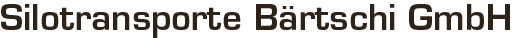 Logo - Silotransporte Bärtschi GmbH